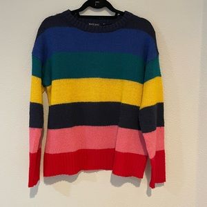 Warm multicolored sweater